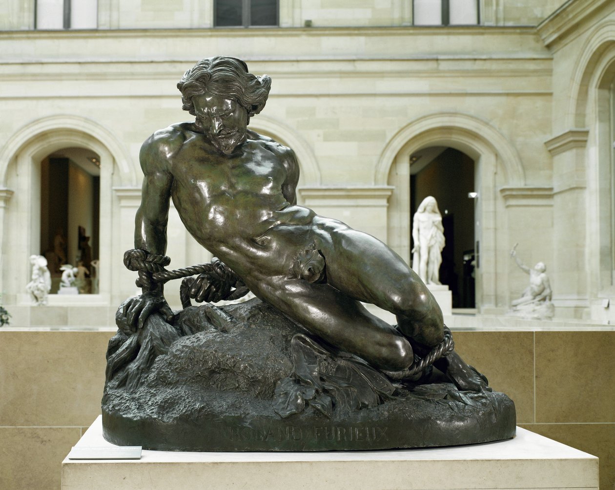 Orlando Furioso - på grund af hans håbløse ... af Jean-Bernard Duseigneur