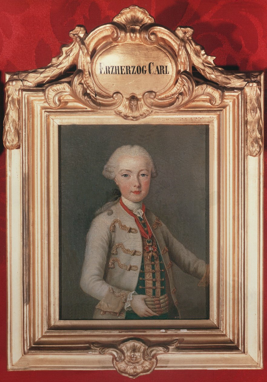 Ærkehertug Karl Joseph (1745-61) søn af kejser Frans I (1708-65) og kejserinde Maria Theresia af Østrig (1717-80) 1762 af Jean Étienne Liotard