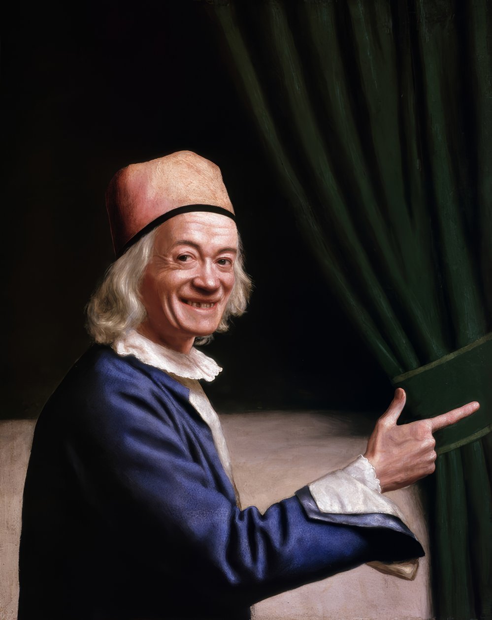 Liotard griner af Jean-Etienne Liotard