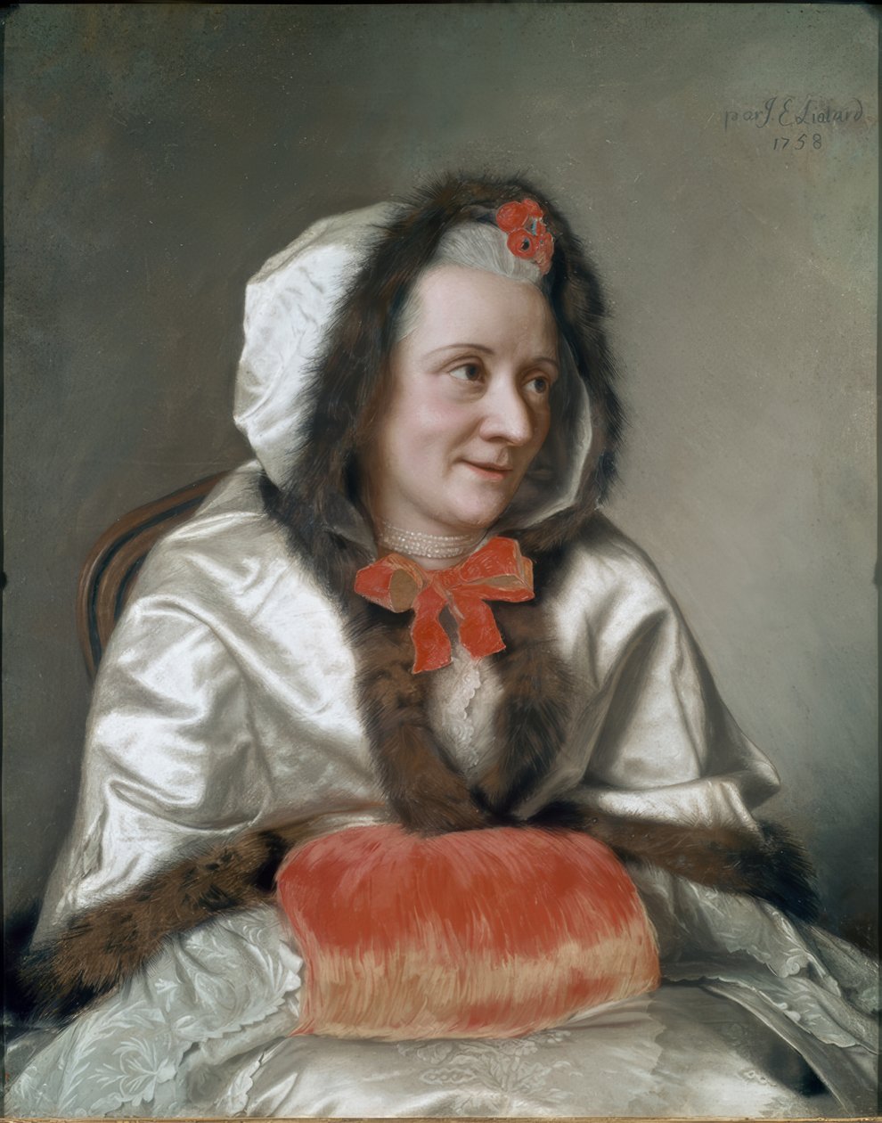 Fru François Tronchin af Jean-Étienne Liotard