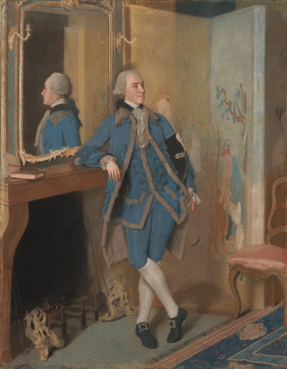 Portræt af John, Lord Mountstuart, senere 4. jarl og 1. markis af Bute af Jean-Étienne Liotard