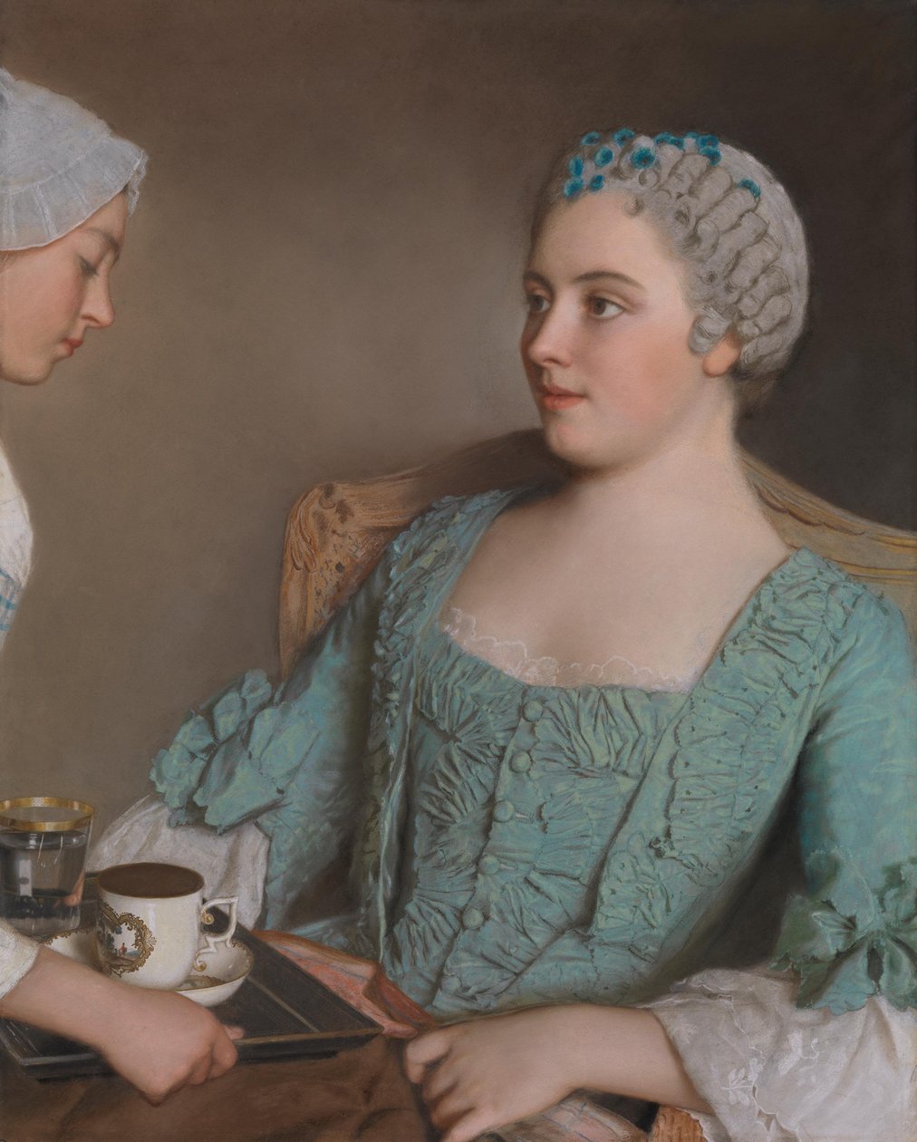 Morgenmaden af Jean-Étienne Liotard