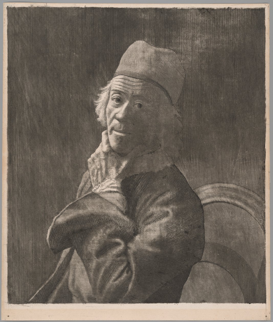 Det store selvportræt af Jean-Étienne Liotard
