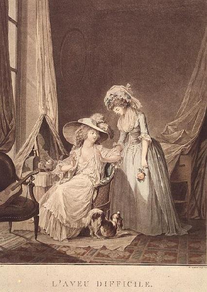 Den vanskelige Bekendelse af Jean Francois Janinet