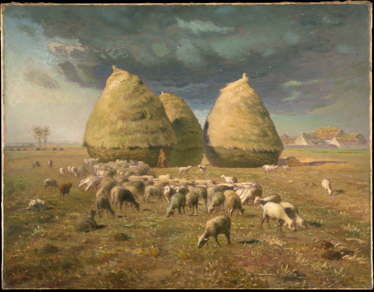 Høstakke: efterår af Jean-Francois Millet