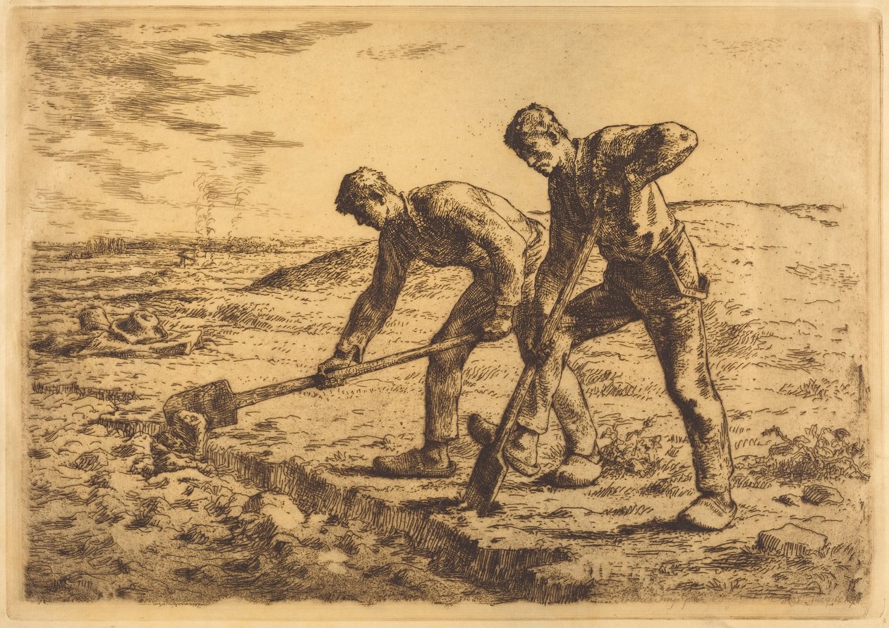 Graverne af Jean-Francois Millet