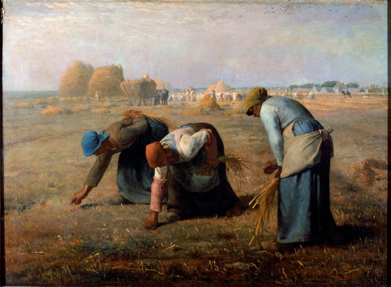 Gleanerne af Jean Francois Millet