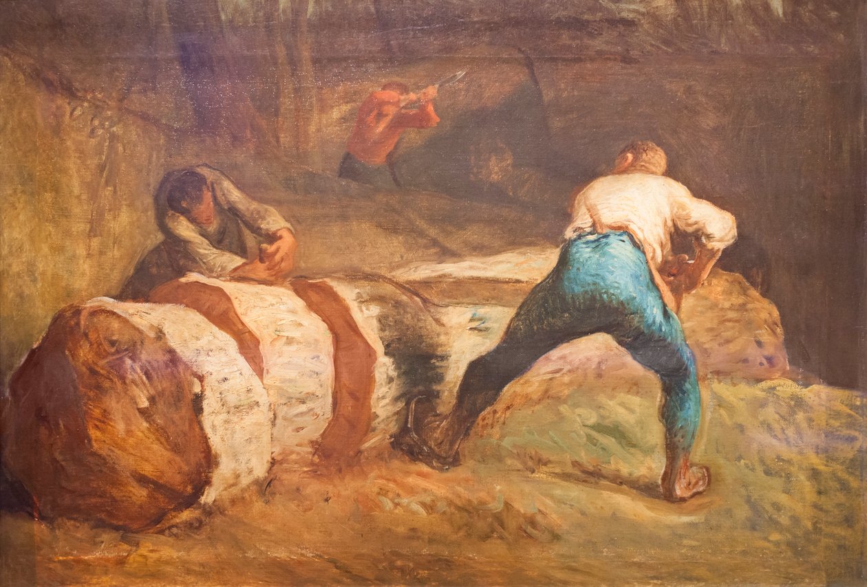 Træsaverne af Jean Francois Millet