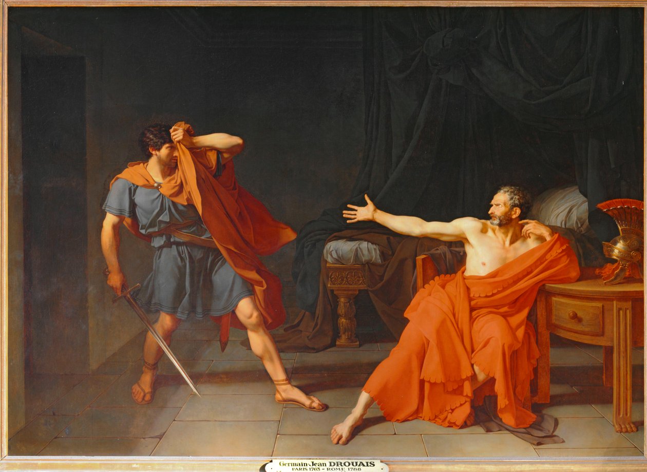 Marius ved Minturnae af Jean Germain Drouais