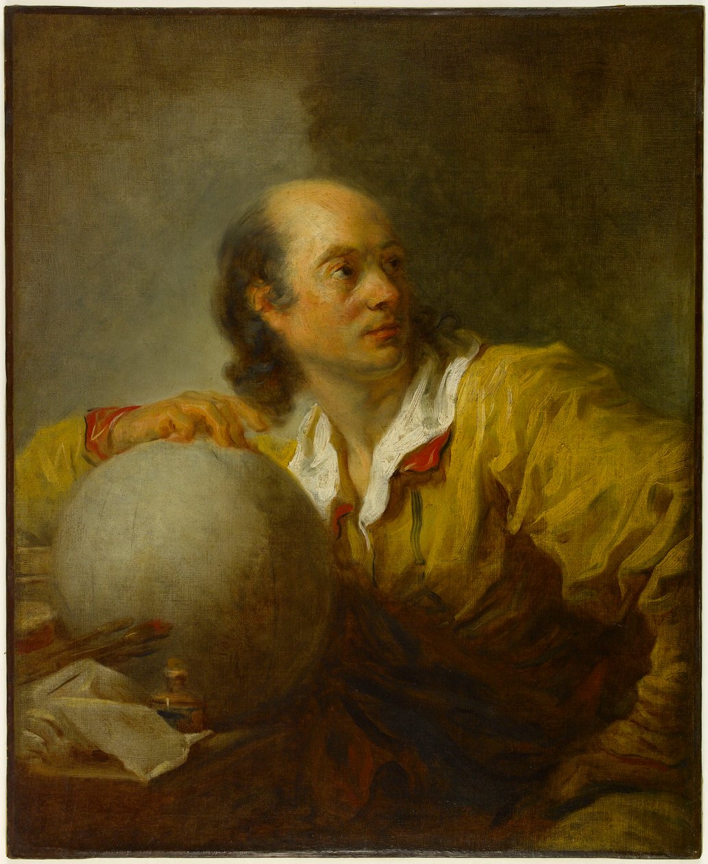 Jérôme de La Lande (1732-1807) af Jean-Honore Fragonard