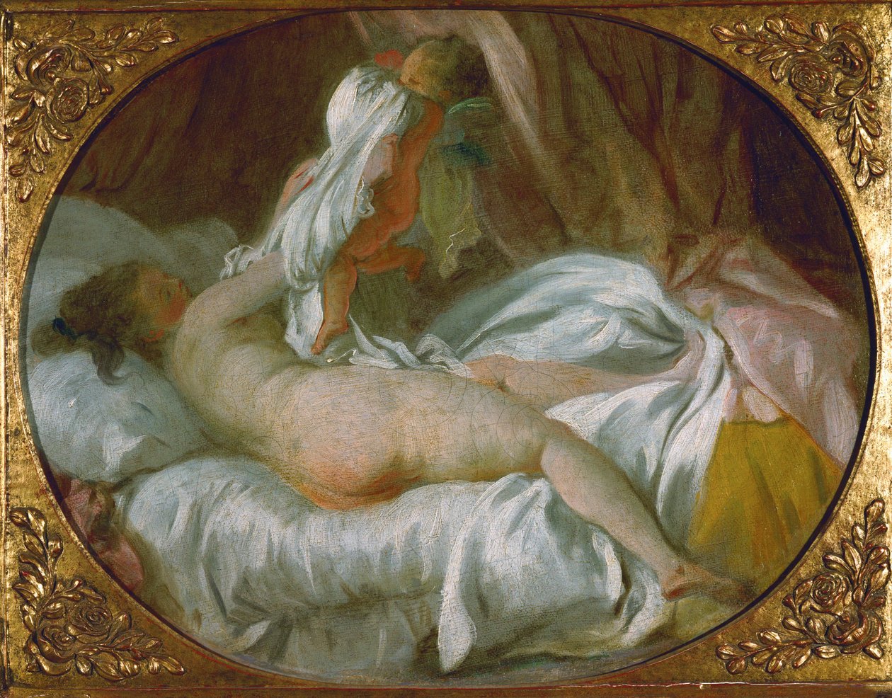 Skjorten af ... af Jean Honore Fragonard
