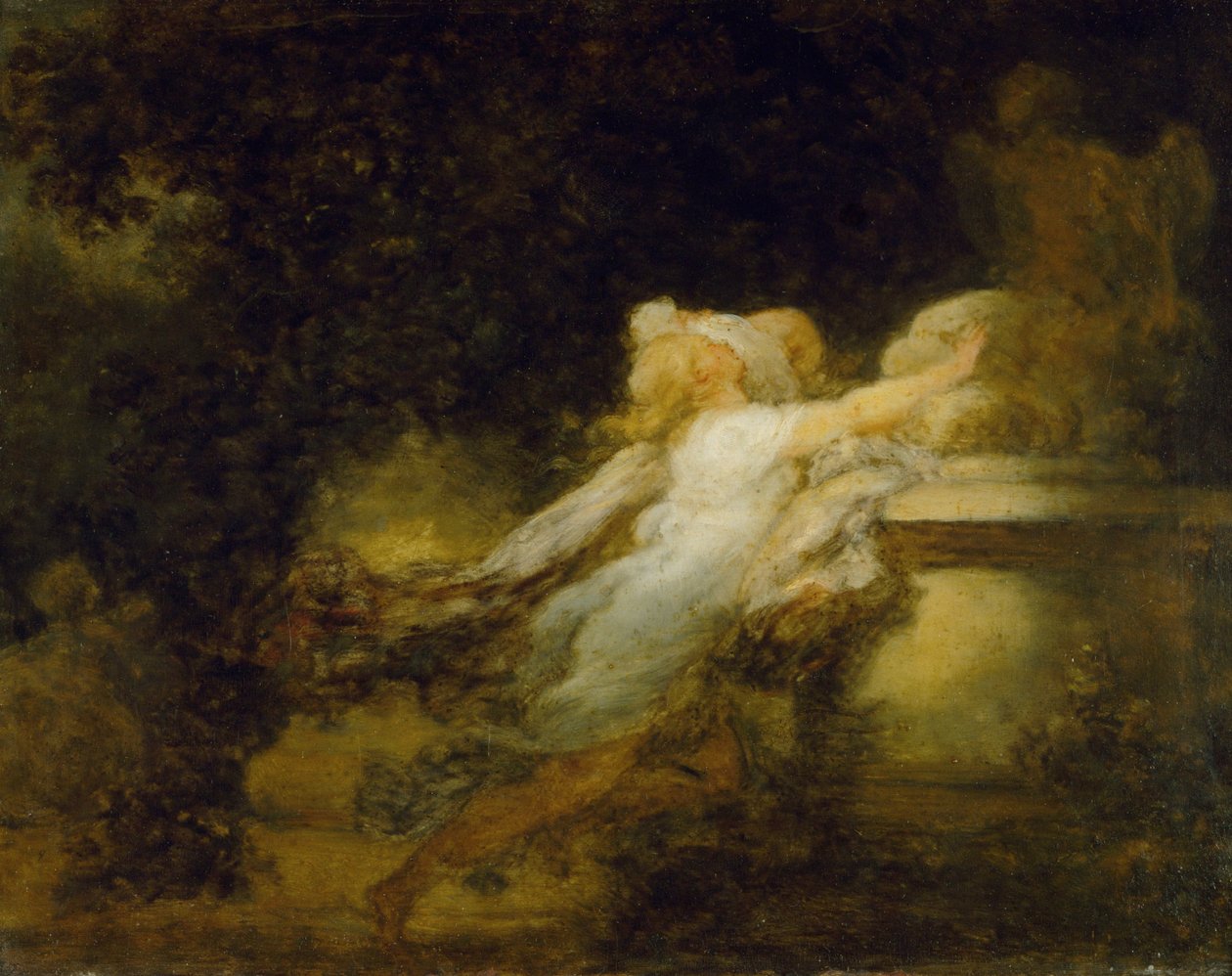 Løftet om at elske ... af Jean Honore Fragonard