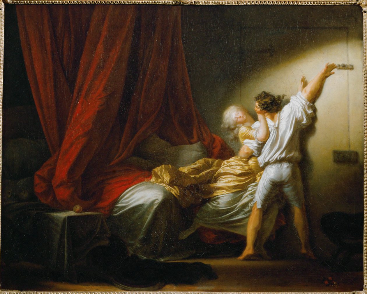 Le verrou - Bolten ca. 1777 ... af Jean Honore Fragonard