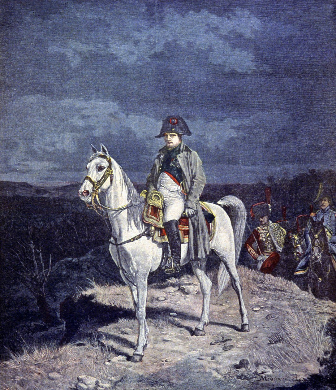 Napoleon af Jean Louis Ernest (after) Meissonier