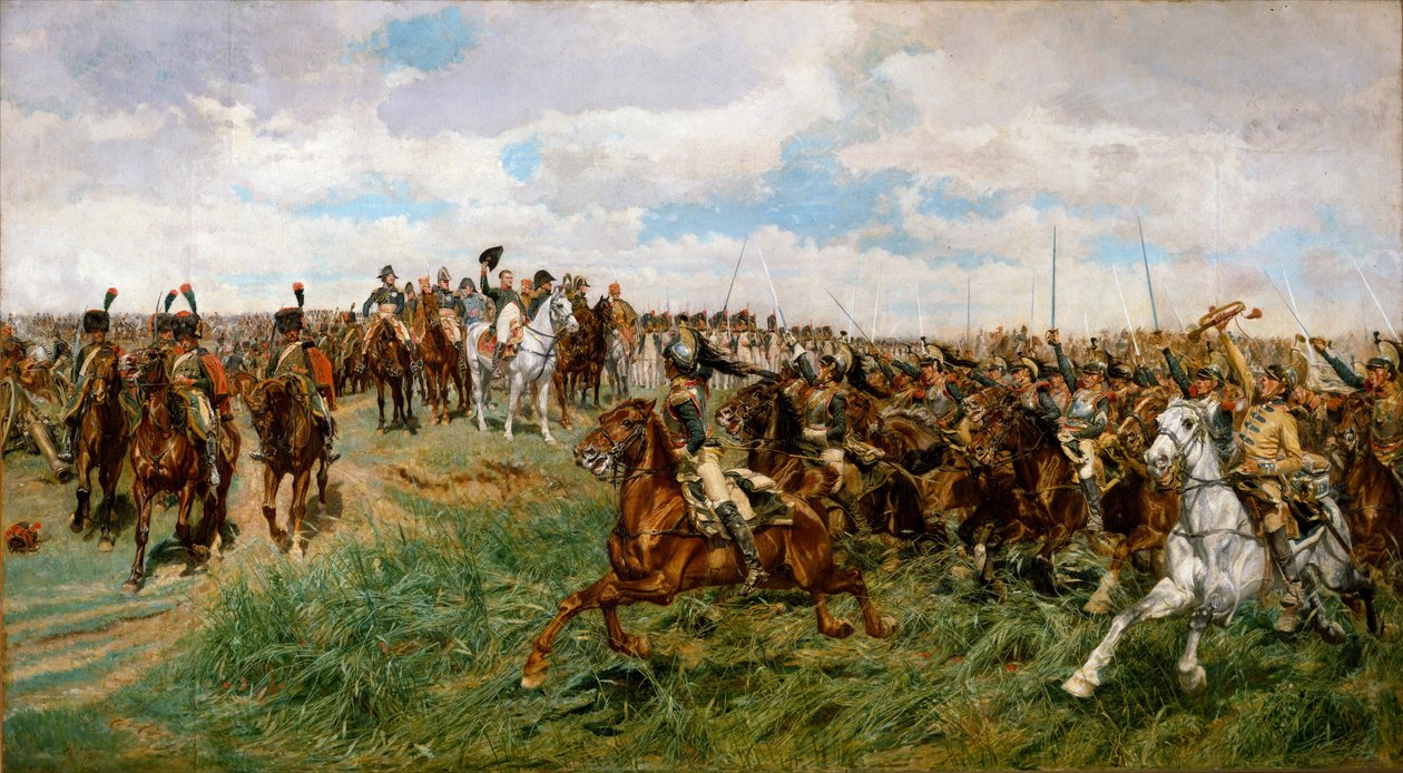 1807, Friedland (olie på lærred) af Jean Louis Ernest Meissonier