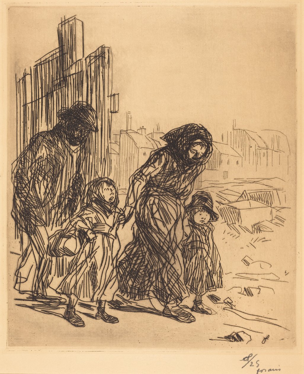 Efter anfaldet (After the Seizure) af Jean-Louis Forain