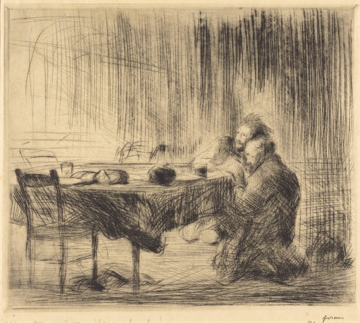 Efter synet (2. tavle) (After the Vision) (second plate) af Jean-Louis Forain