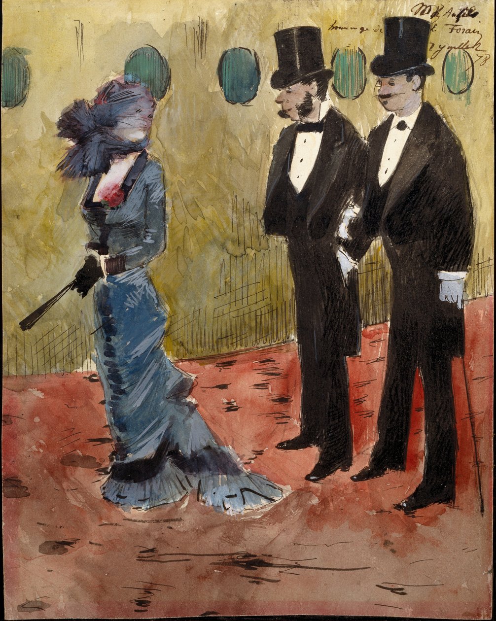 I teatret af Jean-Louis Forain