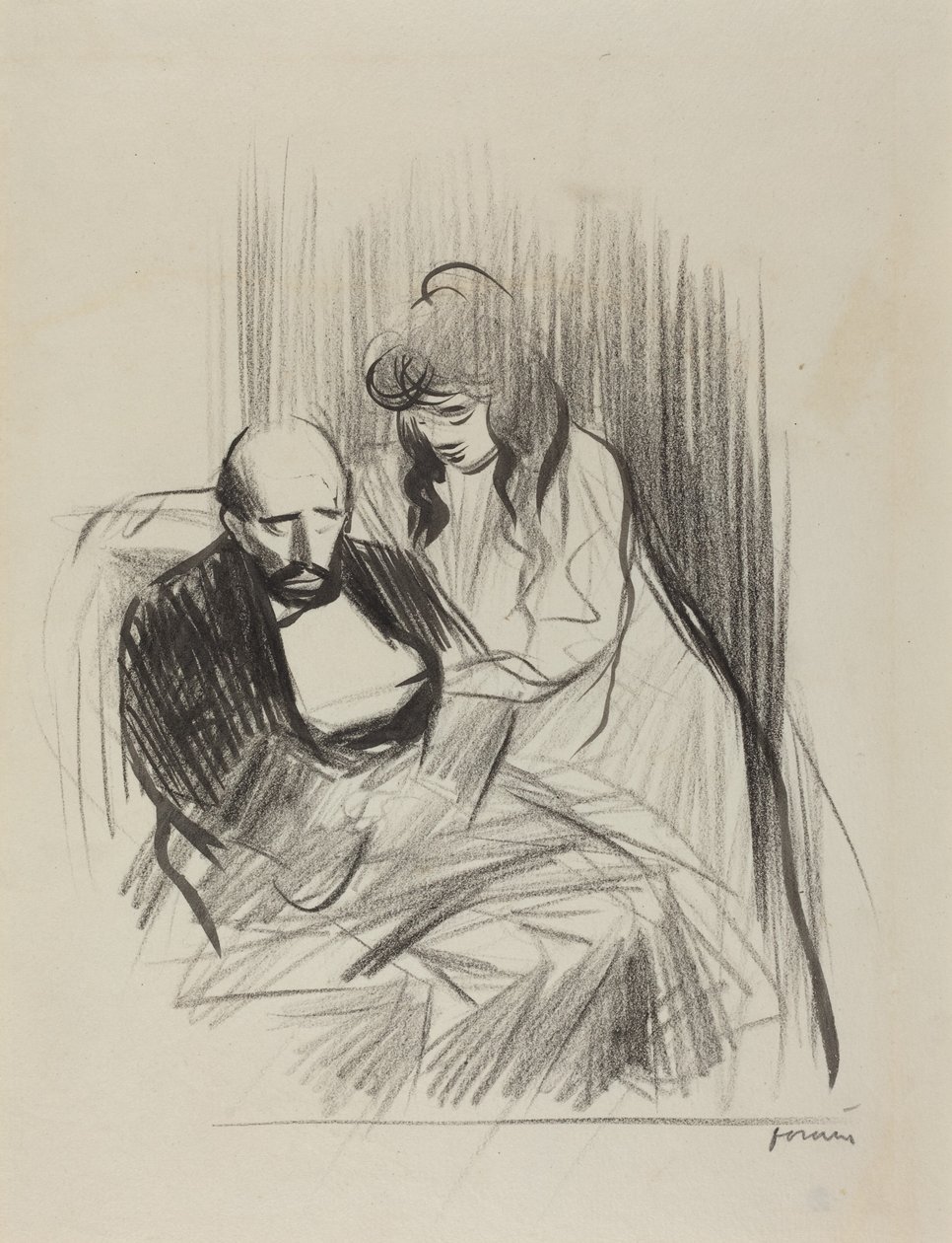 Trøst af Jean-Louis Forain