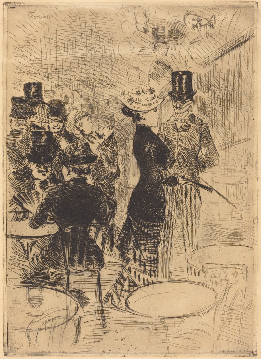 Baren på Folies-Bergère af Jean-Louis Forain
