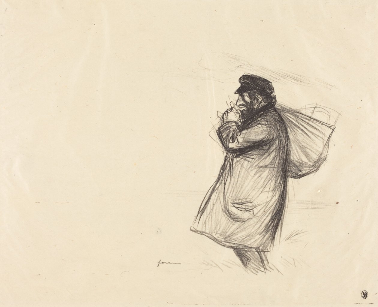 Den jødiske omrejsende købmand (The Jewish Peddler) af Jean-Louis Forain