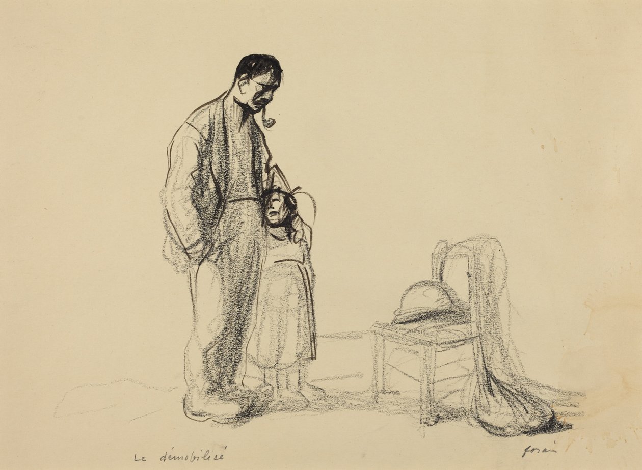 Den demobiliserede af Jean-Louis Forain