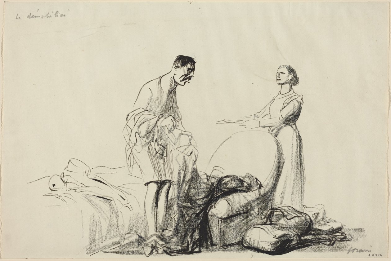 Den hjemsendte soldat af Jean-Louis Forain