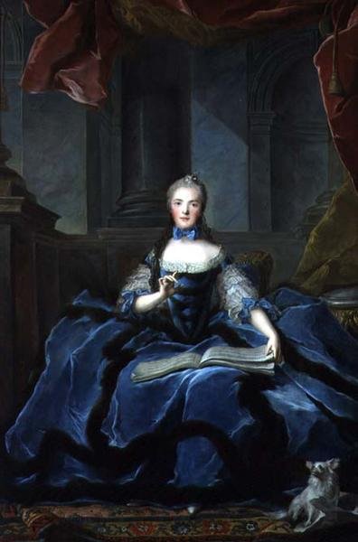 Et portræt af Marie Adelaide (1759-1802) Louis XV