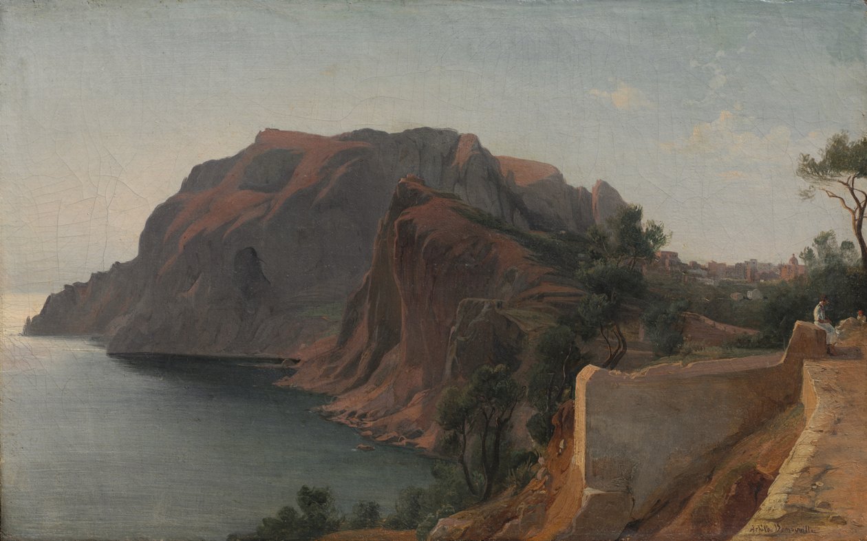 Capri af Jean Achille Benouville