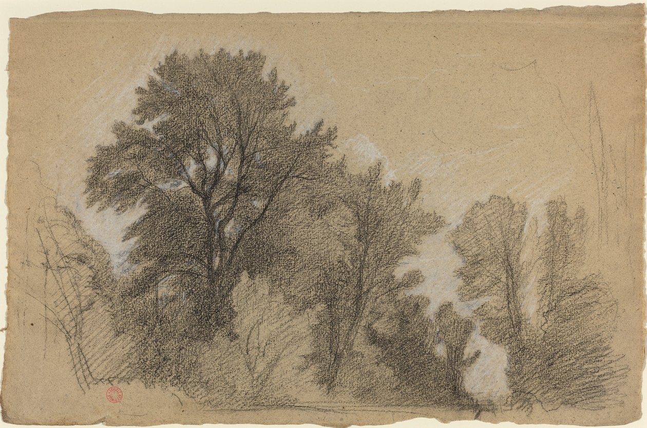 Kanten af en Skov af Jean Achille Benouville