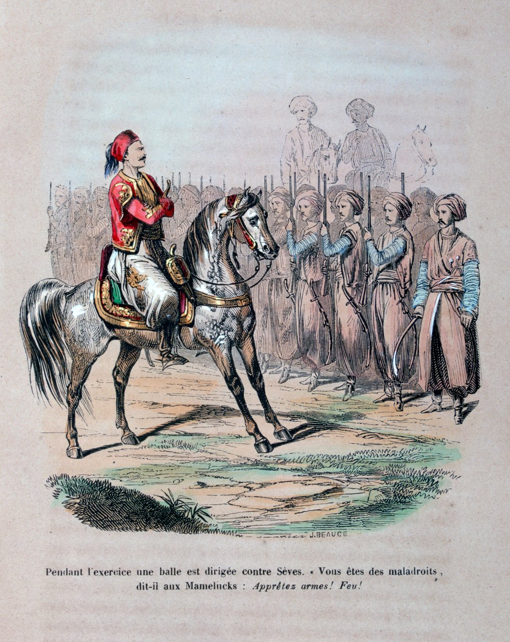Suleiman Pasha, 1847 af Jean Adolphe Beauce
