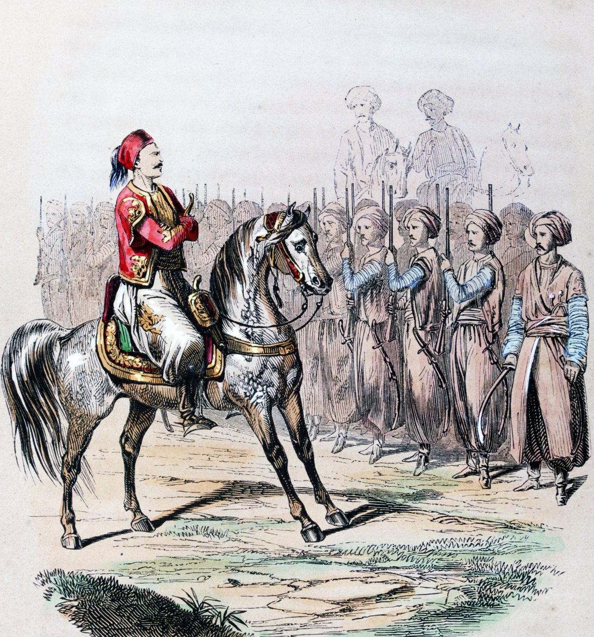 Suleiman Pasha al-Faransawi (Suleiman Pasha, Soliman Pacha af Jean Adolphe Beauce