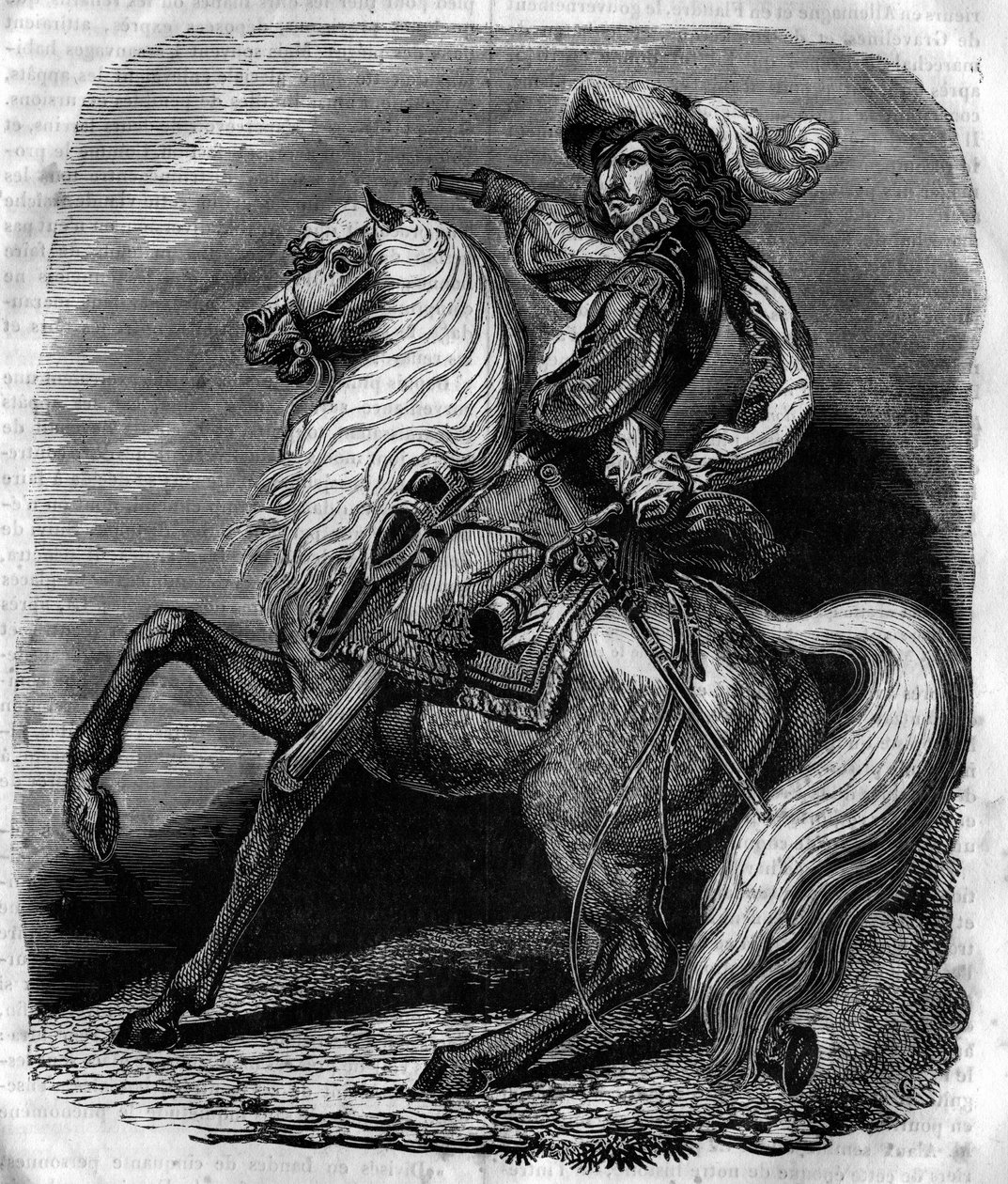 Portræt af Josias Rantzau, Lord of Bothkamp af Jean Alaux