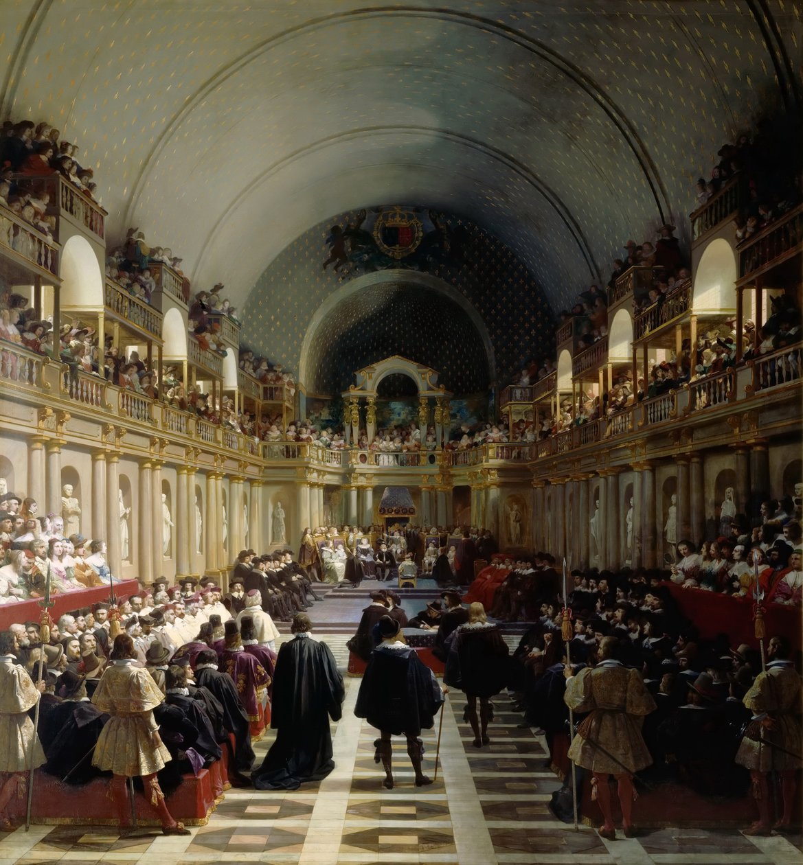 Generalstændernes forsamling den 27. oktober 1614 af Jean Alaux