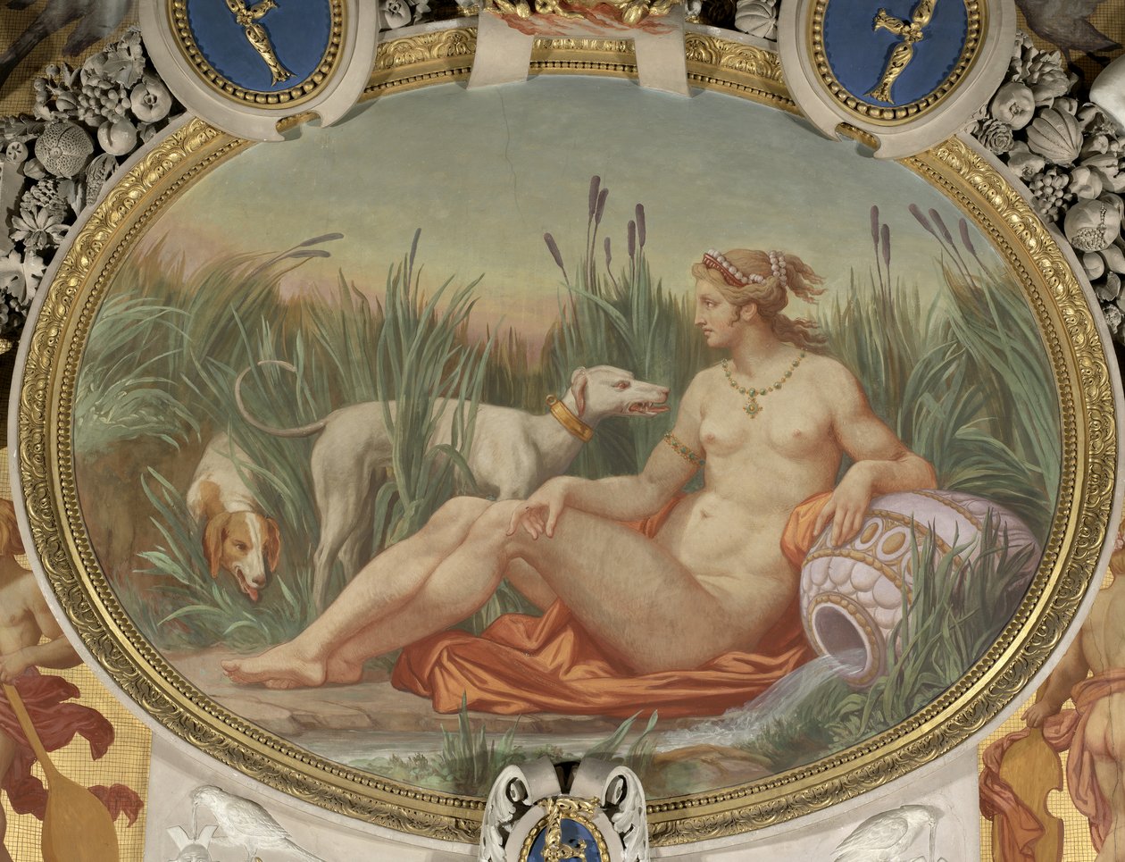 Fontainebleaus nymfe af Jean Alaux