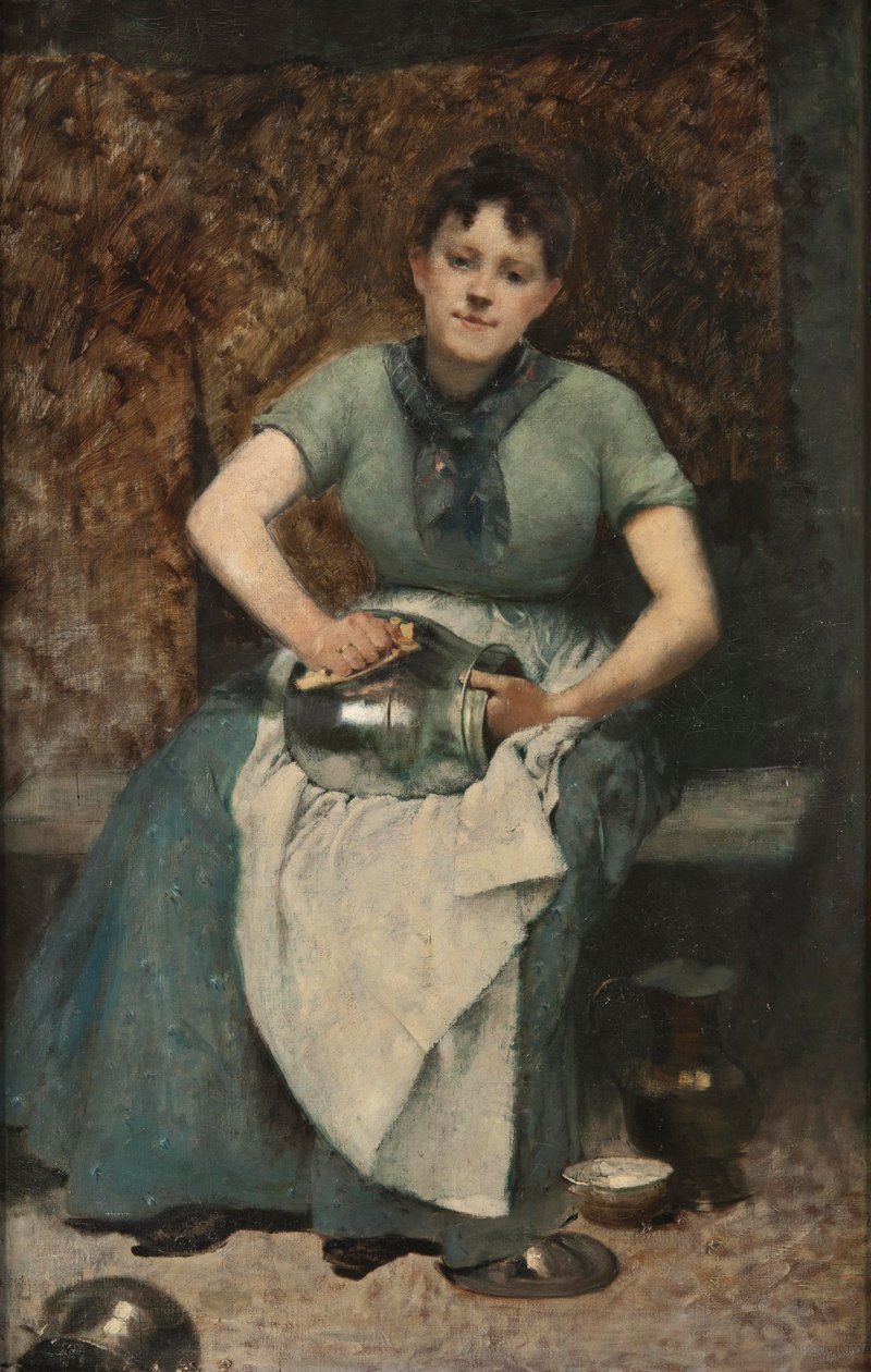 Tjeneren, c.1875-90 af Jean Alexandre Joseph Falguiere
