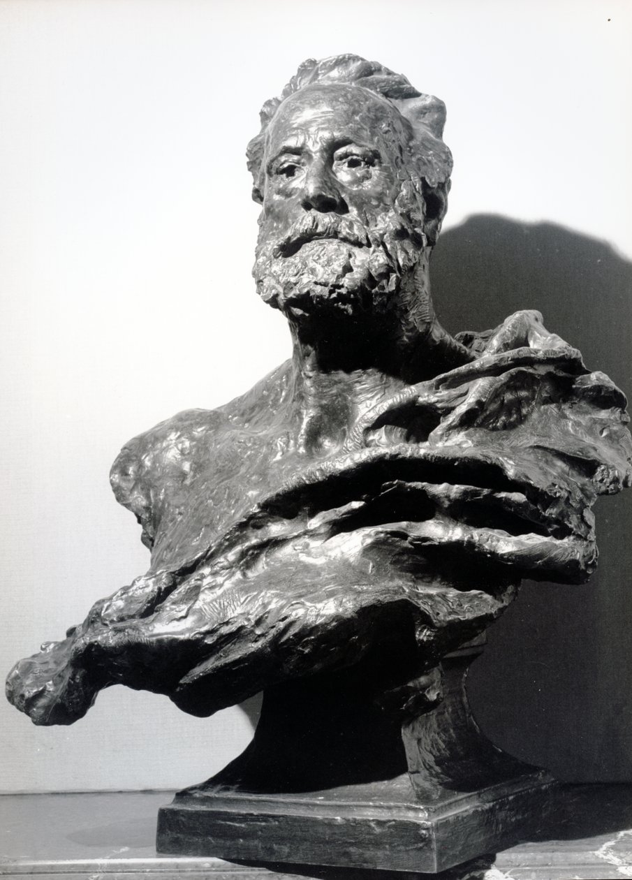 Victor Hugo, ca. 1885 (bronze) af Jean Alexandre Joseph Falguiere