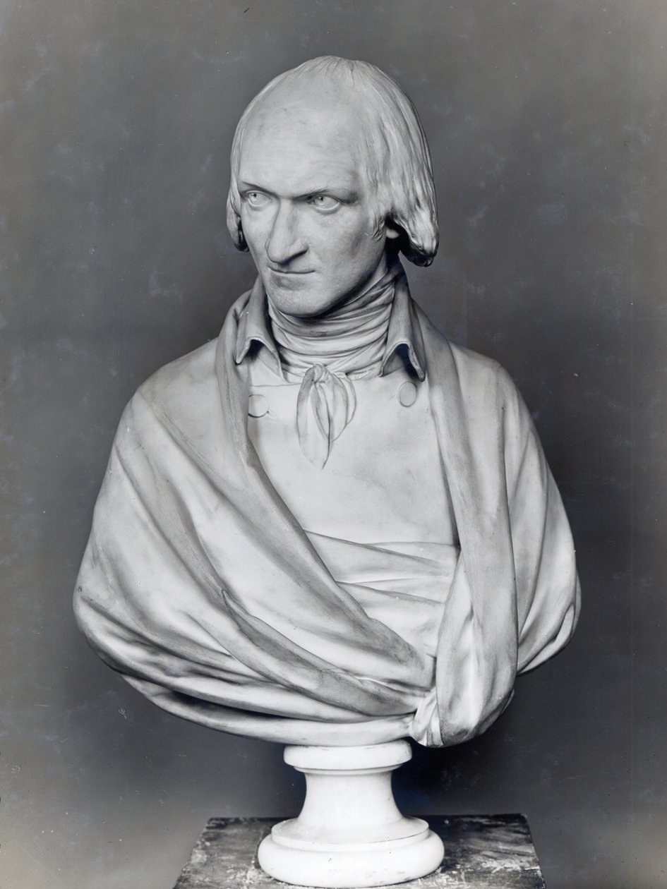 Adrien Duquesnoy (gips) af Jean Antoine Houdon