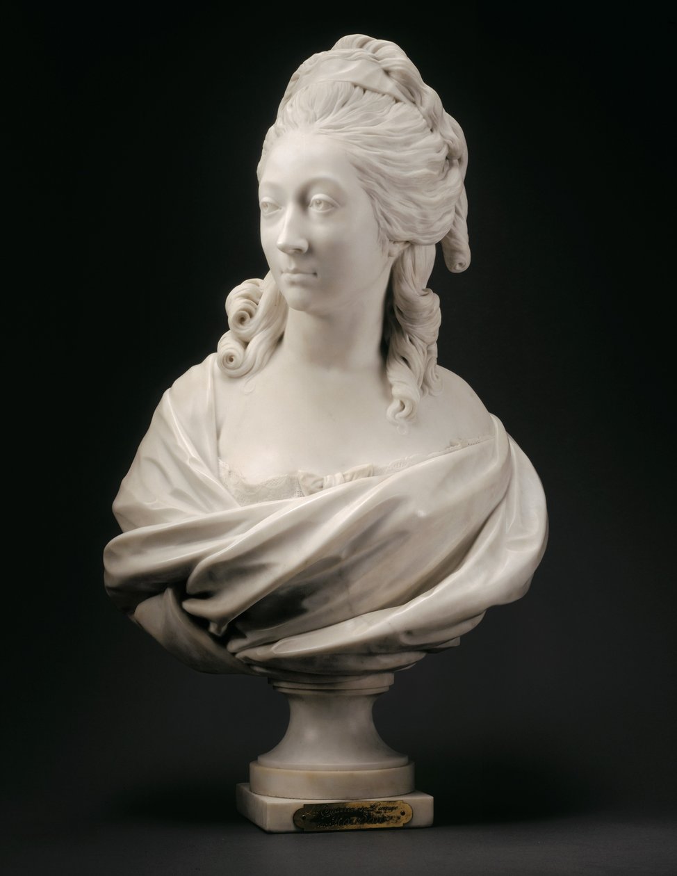 Buste af Anne-Marie-Louise Thomas de Domangeville de Sérilly, grevinde af Pange, 1780 af Jean Antoine Houdon