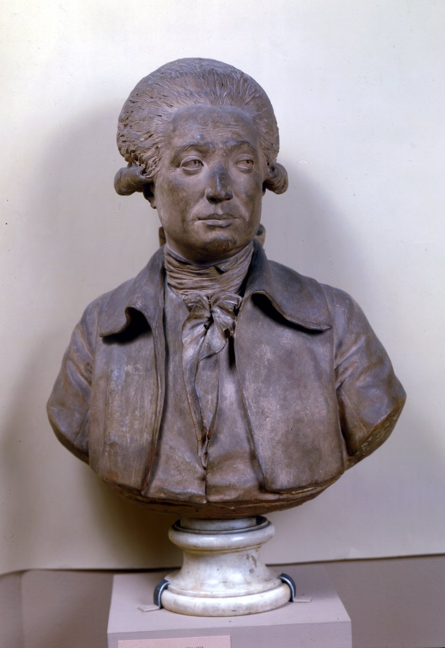Buste af Marie Jean Antoine Nicolas de Caritat (1743-94) Marquis de Condorcet, 1785 af Jean Antoine Houdon
