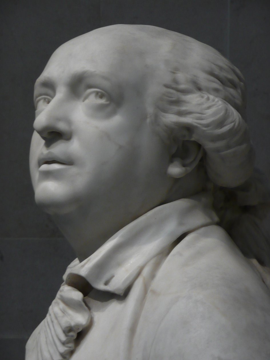 Grev Alessandro di Cagliostro 1743-1795 Detail, 1786 af Jean Antoine Houdon