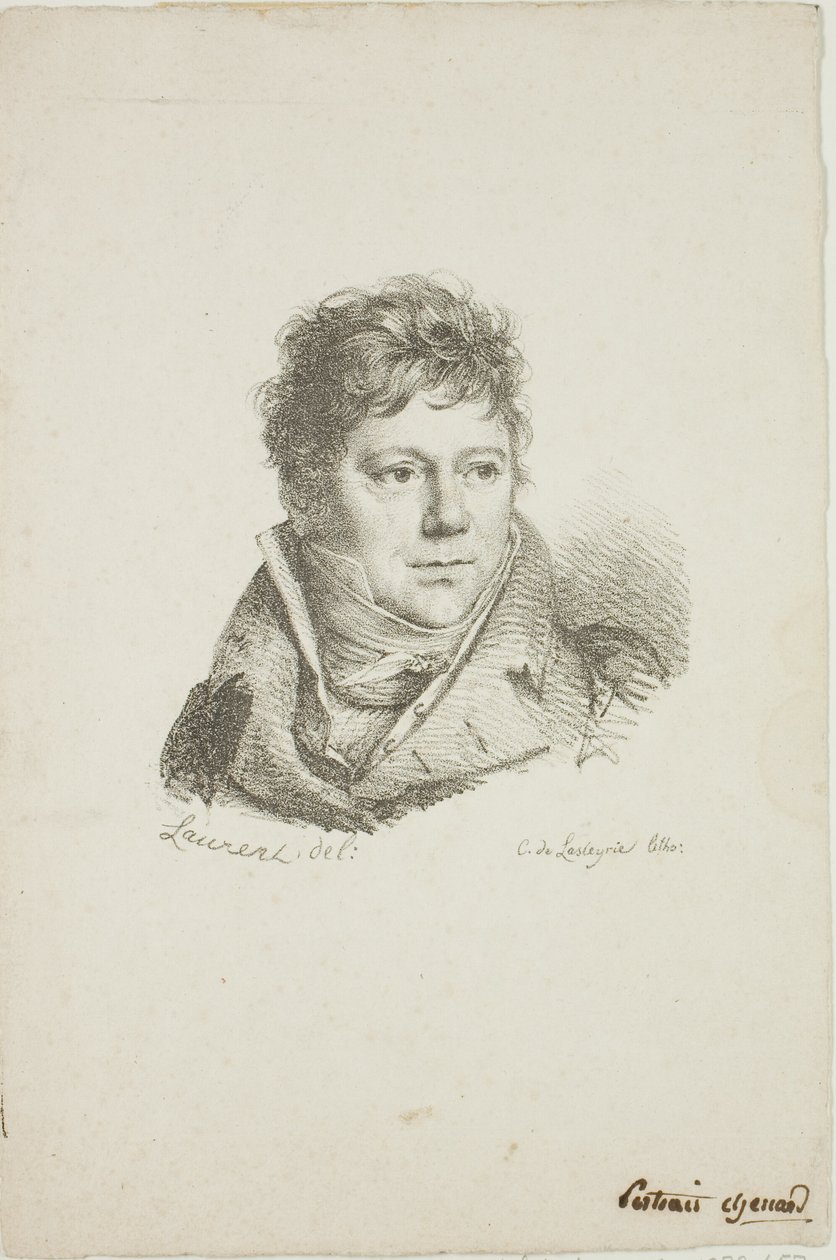 Portræt af M. Chenard af Jean Antoine Laurent