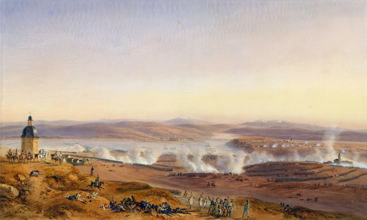 Slaget ved Austerlitz den 2. december 1805 af Jean Antoine Simeon Fort