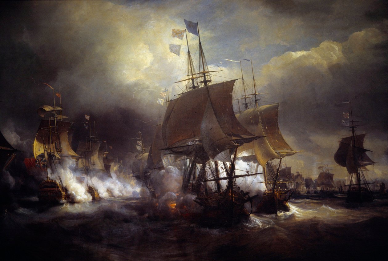 Amerikansk uafhængighedskrig: "" Battle naval d