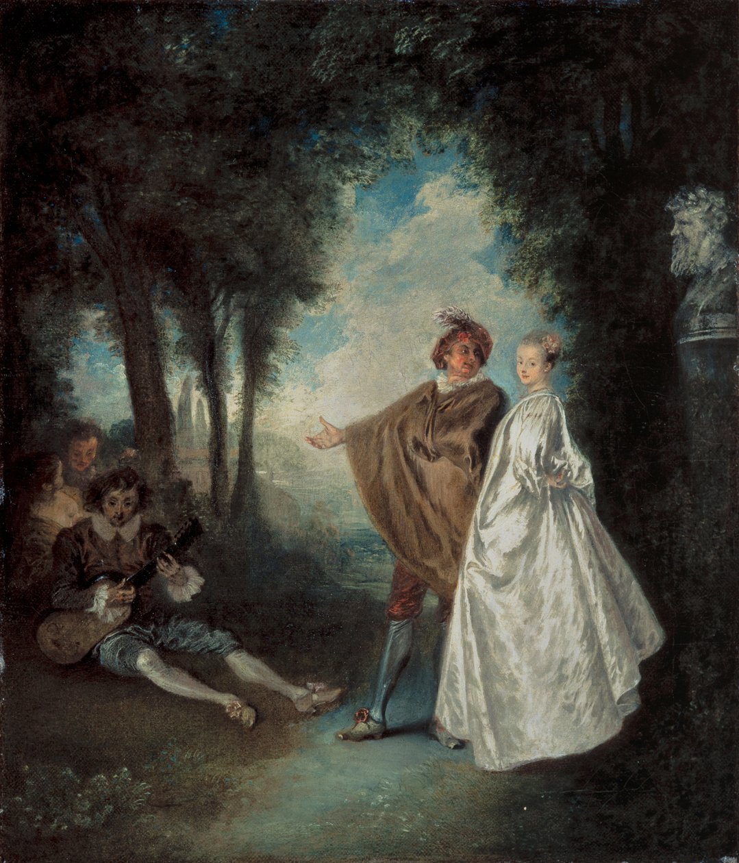 Gåturen af Jean Antoine Watteau