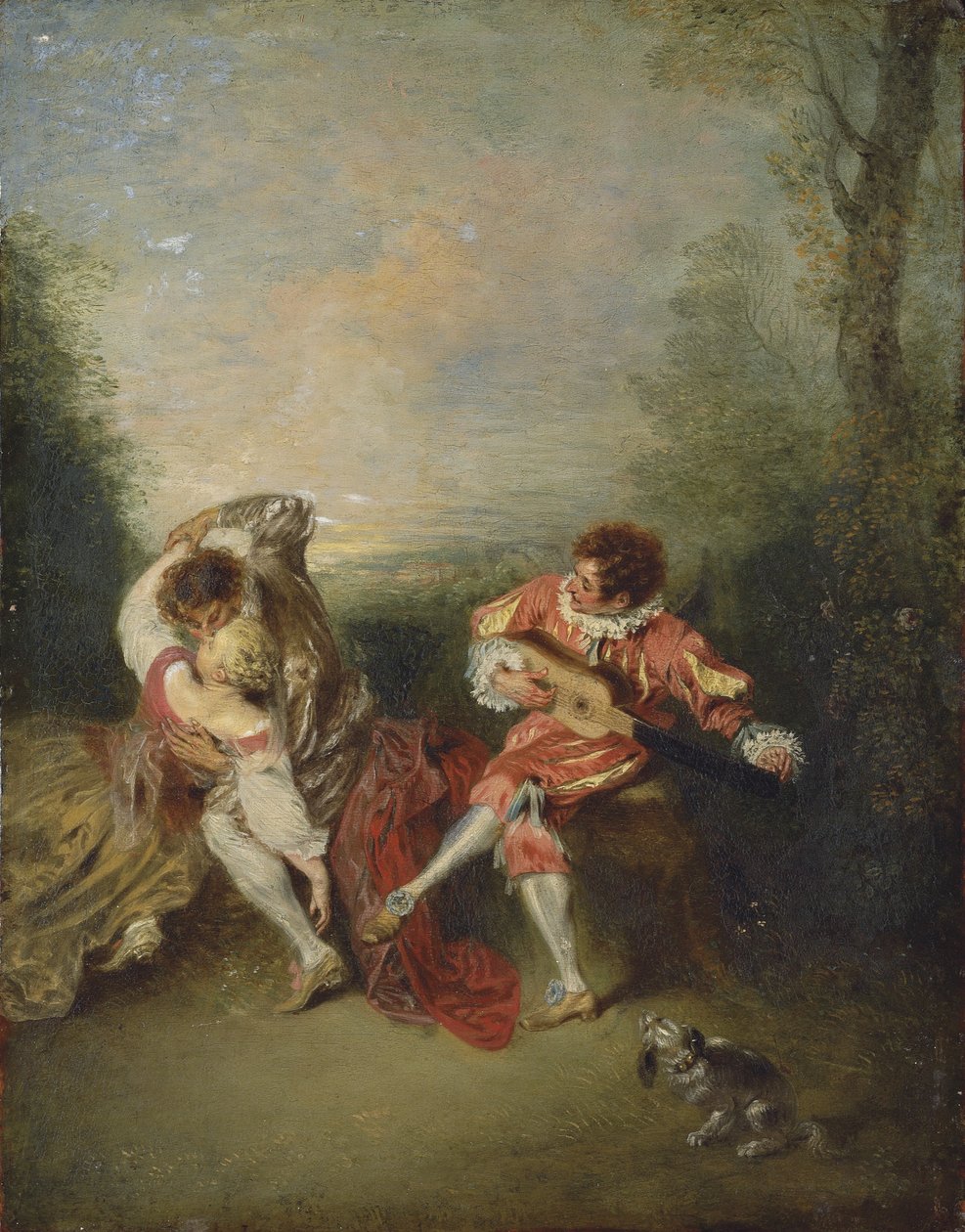 Overraskelsen af Jean Antoine Watteau