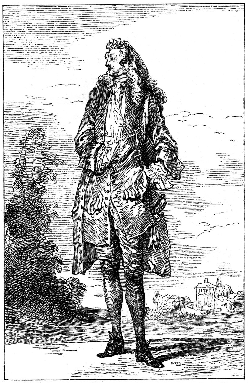 Mand i fransk kostume, 1885. af Jean Antoine Watteau