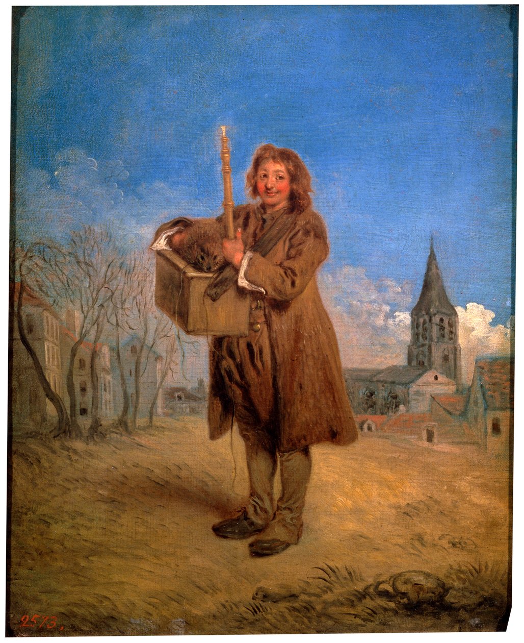 Savoyard med et murmeldyr, 1716. af Jean Antoine Watteau
