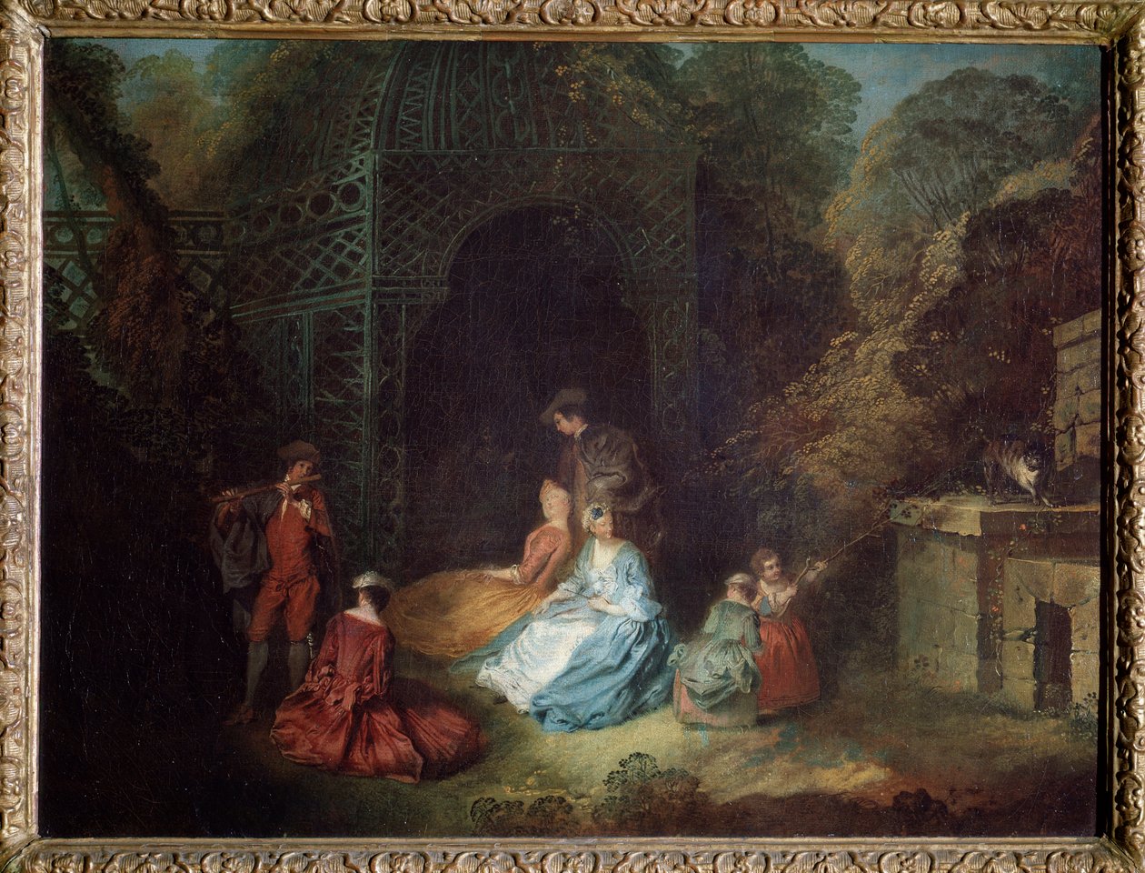 fløjtespilleren (maleri af Jean Antoine Watteau