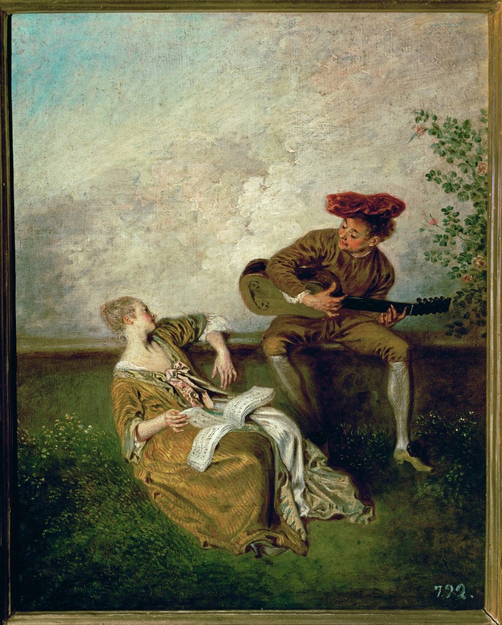  af Jean Antoine Watteau